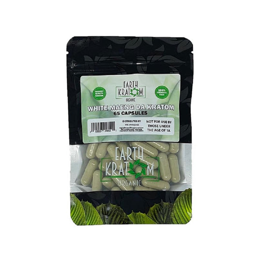 Earth Kratom White Maeng Da 65 Capsules