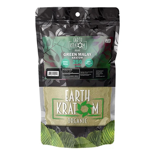 Earth Kratom Green Malay - 250g Powder