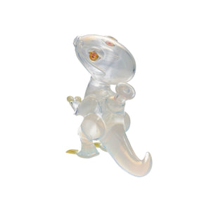 Elbo Glass Closed Mouth Raptor Rig - Secret White