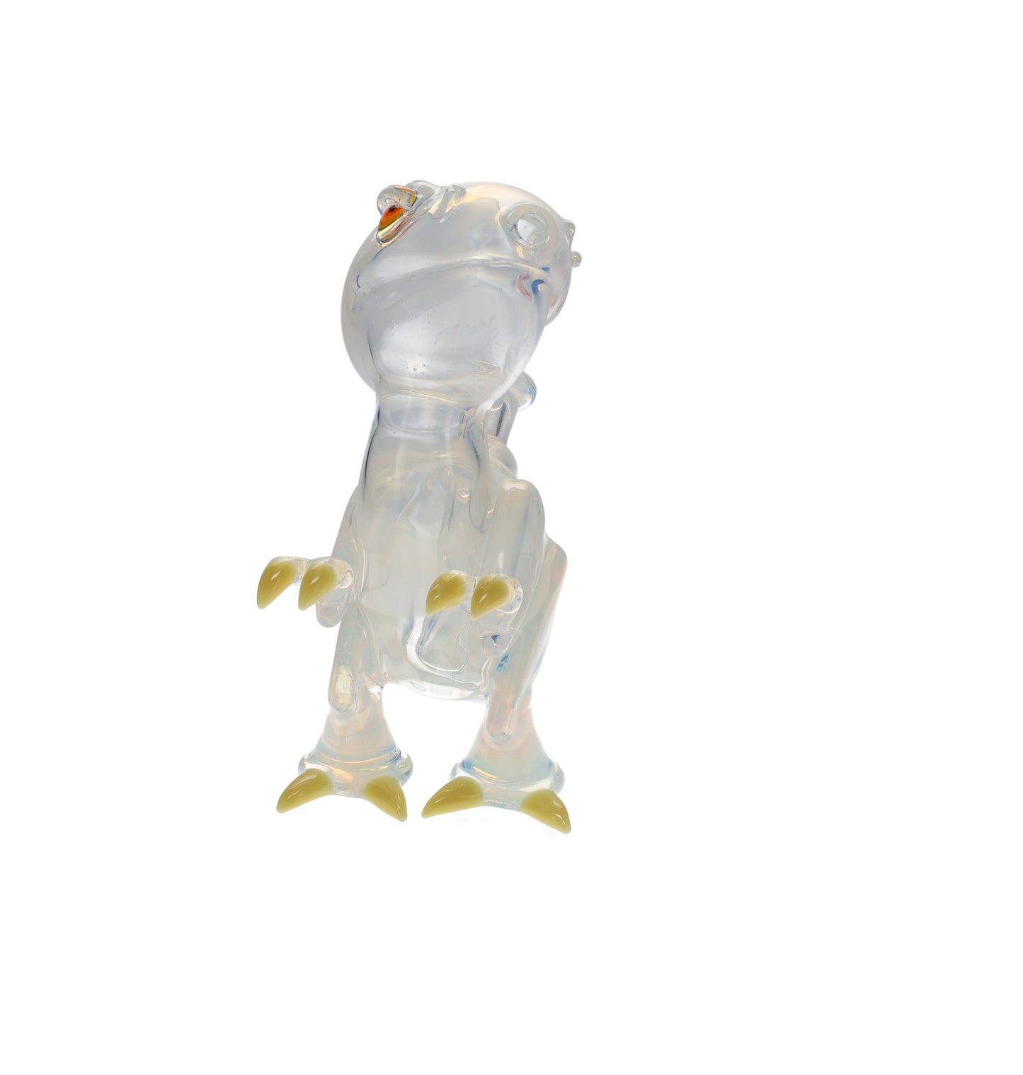 Elbo Glass Closed Mouth Raptor Rig - Secret White