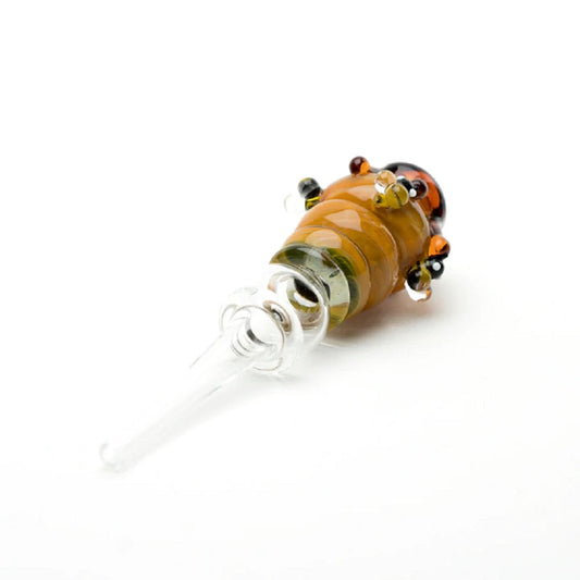 Empire Glassworks Beehive Honey Straw