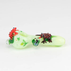 Empire Glassworks Ribbit Small Spoon Pipe