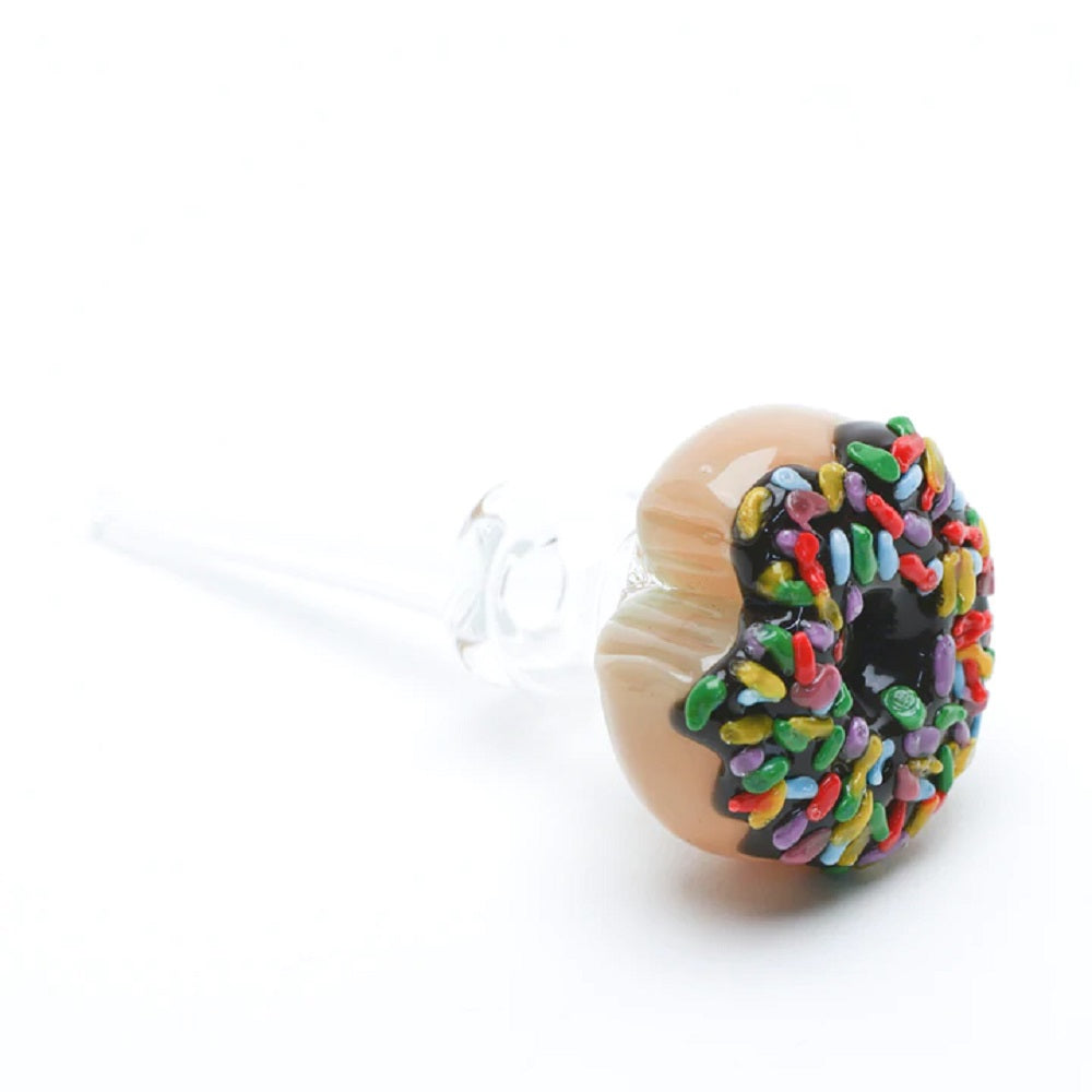 Empire Glassworks Sprinkle Donut Honey Straw SALE