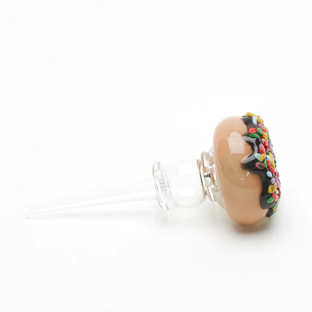 Empire Glassworks Sprinkle Donut Honey Straw SALE