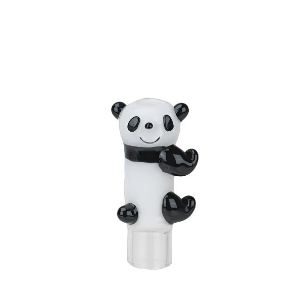 Stündenglass® Glass Hose Tip - Panda Panda Panda