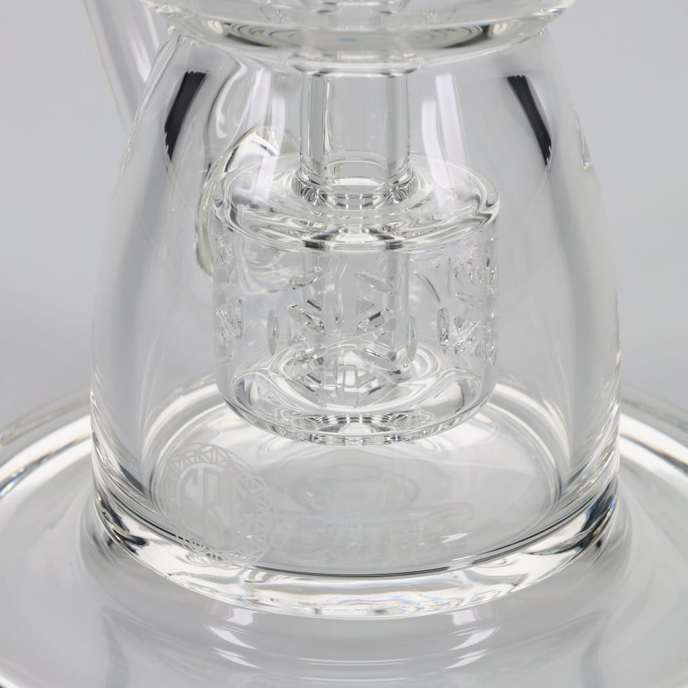 Fat Boy Glass Clear Taurus V2 Rig