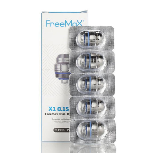 Freemax MaxLuke 904L X 0.15ohm Replacement Coil - 5 Pack / .15 OHM