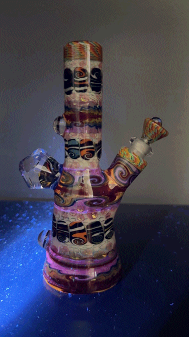 Chunk Glass X Cowboy Glass UV Mini Millie Tube