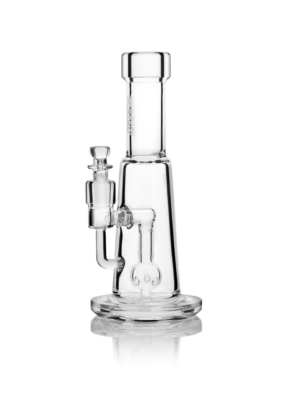 GRAV® Straight Base Orb Perc Water Pipe