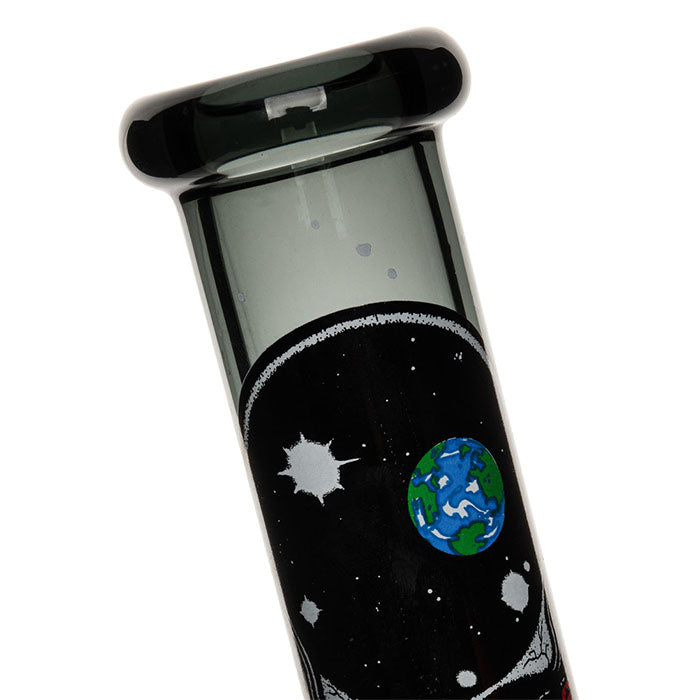 Grateful Dead x Gear Premium 10" Space Your Face Beaker Water Pipe with Silicone Base