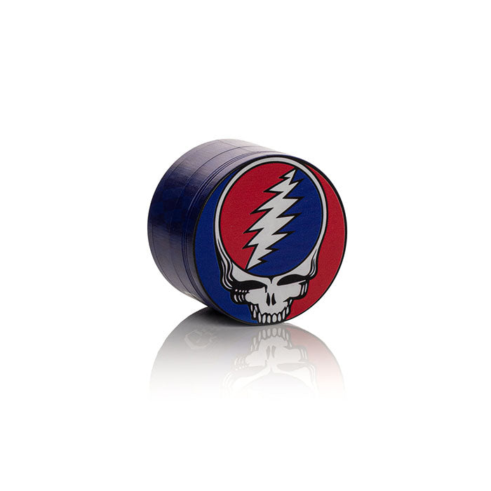 Grateful Dead x Gear Premium 63mm 4 Piece Grinder - Steal Your Face