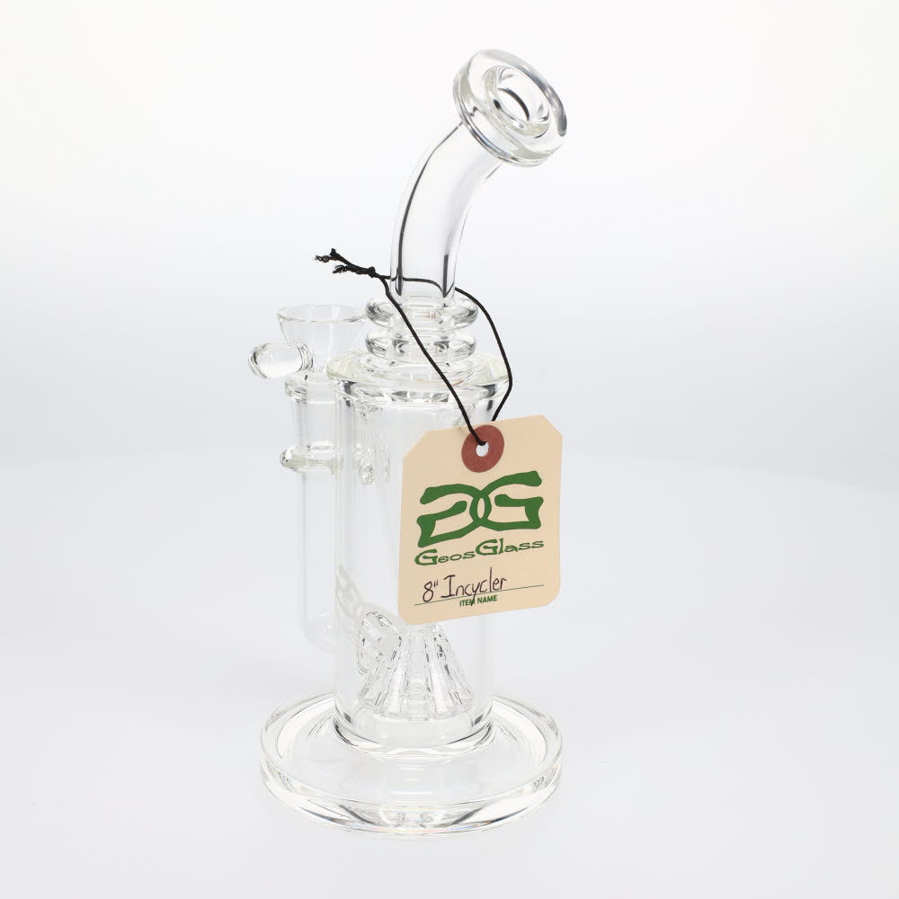 Geo's Glass 8" Incycler Bubbler