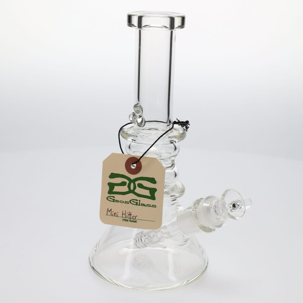 Geo's Glass Mini Hitter Beaker - 9"