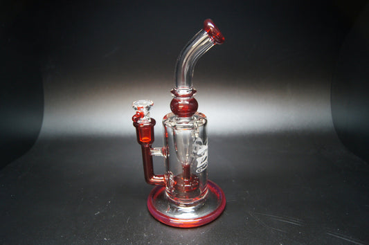 Geos Glass Pomegranate Incycler Bubbler