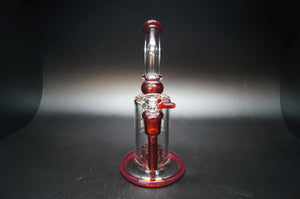 Geos Glass Pomegranate Incycler Bubbler