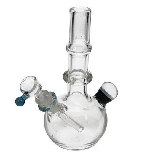 Gladstone Glass Clear Water Pipe