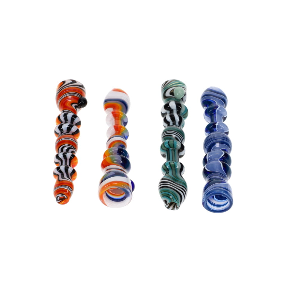 Gladstone Glass Linework Table Leg Maria Onie