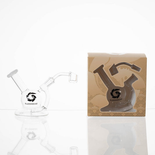 Glass House Saucer Bubble Rig