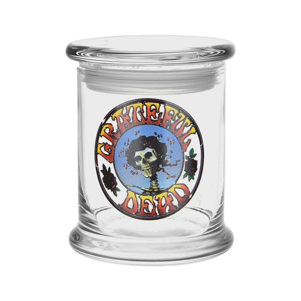 Pulsar x Grateful Dead Large Pop Top Jar - Skull & Roses Circle