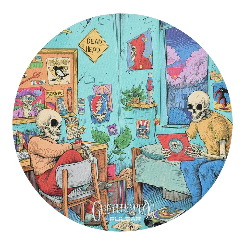 Pulsar x Grateful Dead 8" Fabric Top DabPadz - Roomies