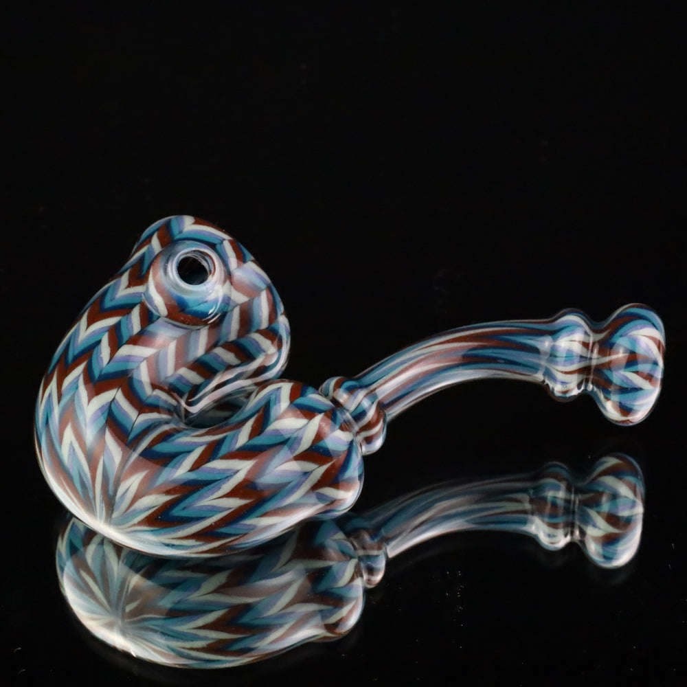 Harold Cooney Glass Red, White & Blue Sherlock