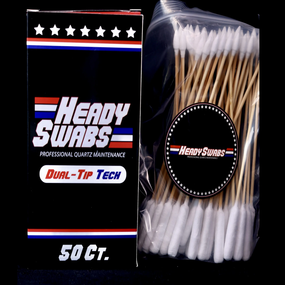 Heady Swabs Dual Tip Technology 50ct