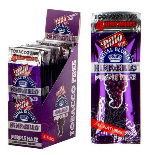 Hemparillo Grape Wraps 4 Pack