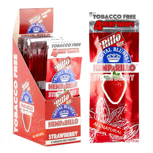 Hemparillo Strawberry Wraps 4 Pack