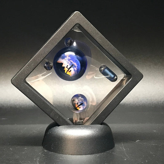 Hendy Glass Skull Slurper Combo Set - Blue Desert