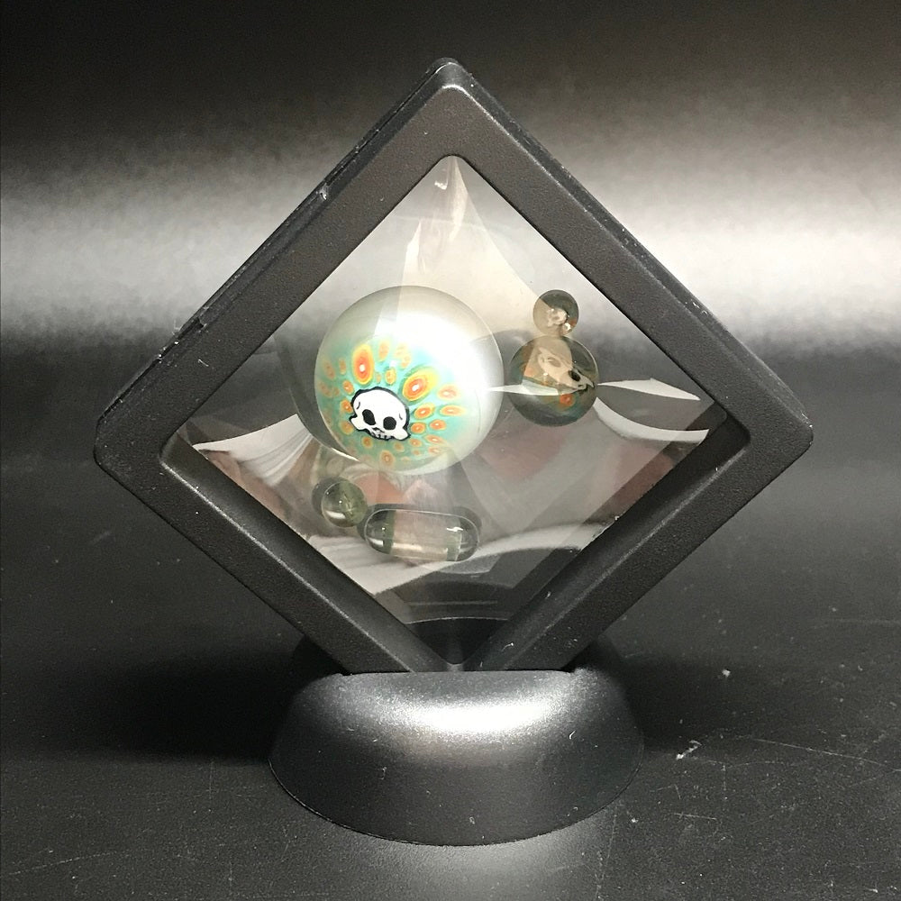 Hendy Glass Skull Slurper Combo Set - UV