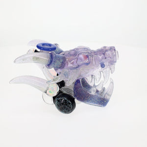 Hicdogg Glass Slain Dragon Full Dichro Bubbler