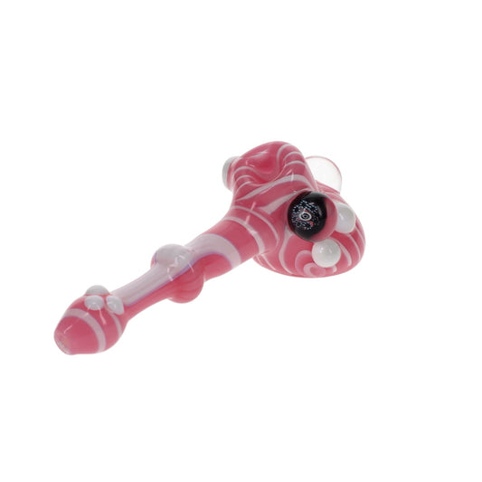 Hilljack Glass Pink Linework Hammer