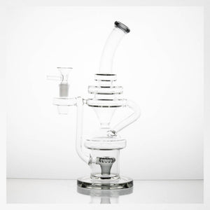 Clear Rings Tall Recycler