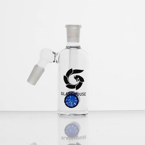 Glass House 14mm 45° Clear Barrel Ash Catcher