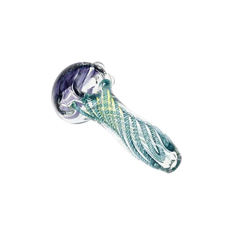 Small Dichro Swirly Head Latty Spoon