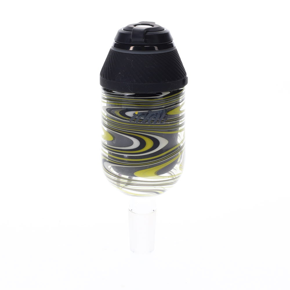 Idab Glass 14mm 90 Black and Yellow Proxy Adapter SALE