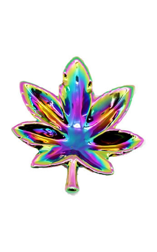 Iridescent Leaf Ashtray