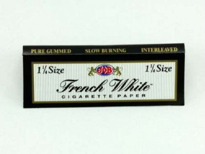 JOB French Whites 1.25 Rolling Papers