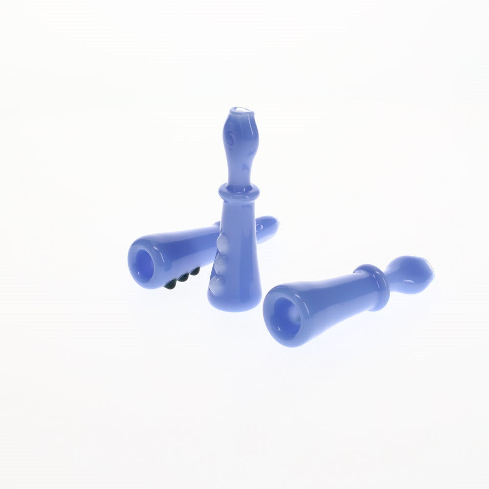 Jed Jones Milky Blue Push Chillum