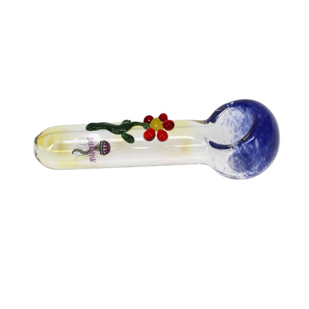 Jellyfish Glass Fume Flower Spoon SALE