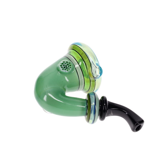 JMass Glass Light Green Black Mouth Sherlock