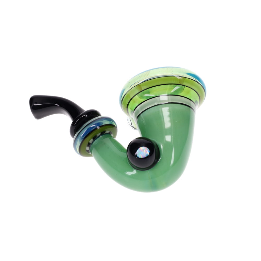 JMass Glass Light Green Black Mouth Sherlock