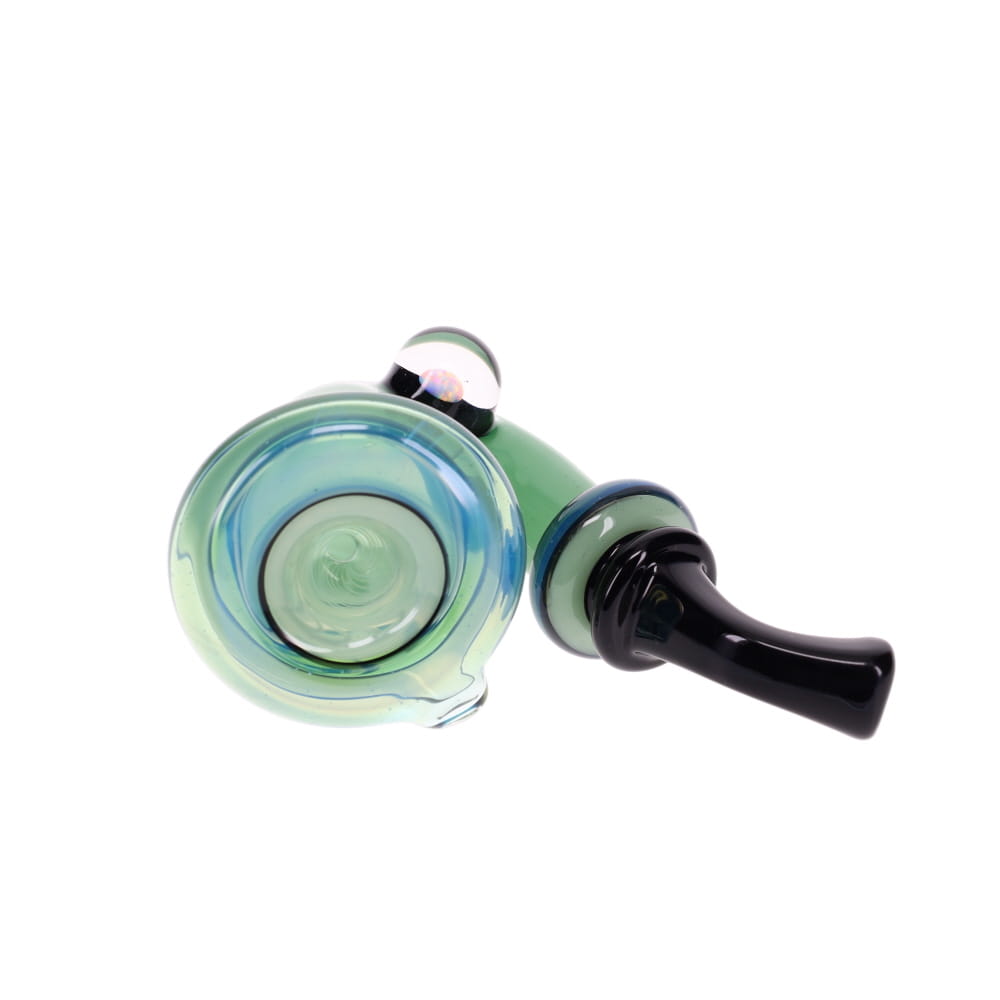 JMass Glass Light Green Black Mouth Sherlock