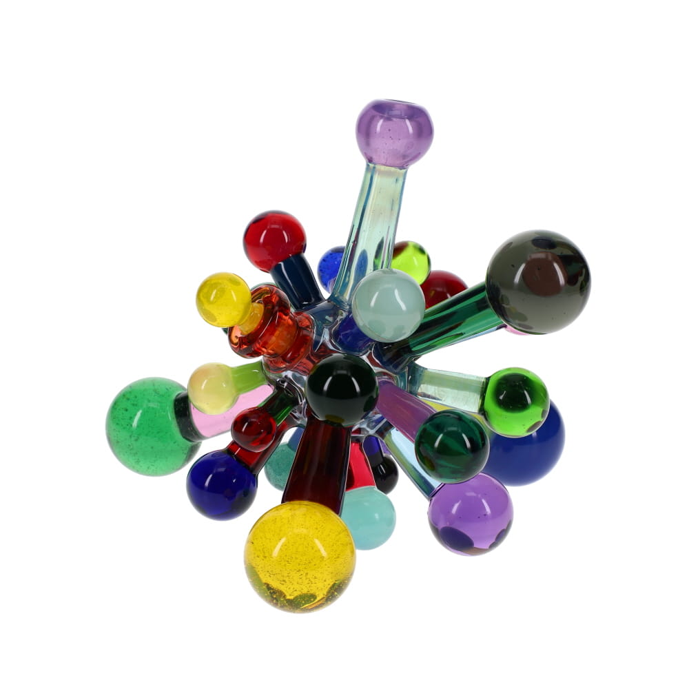 JMass Glass Rainbow Dot Spore