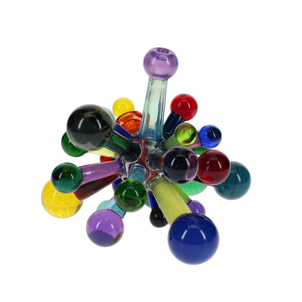 JMass Glass Rainbow Dot Spore