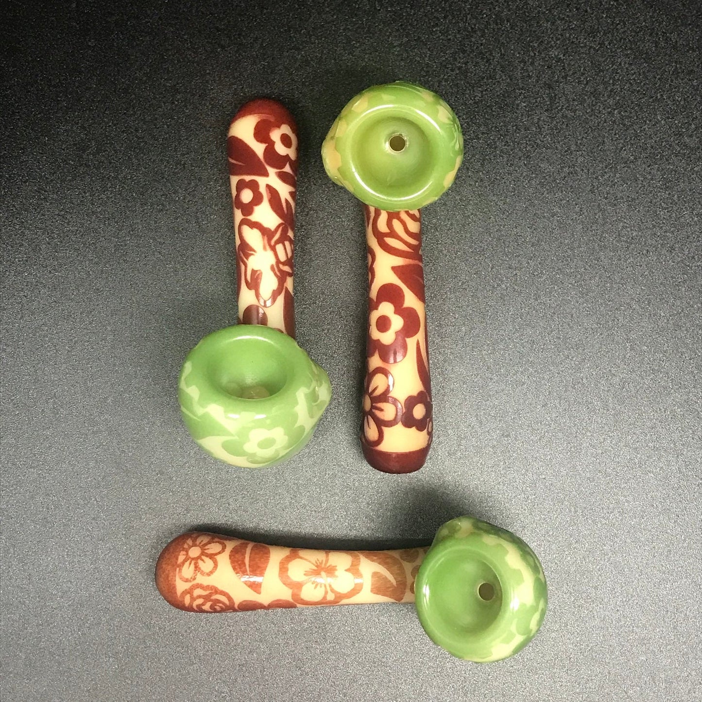 Joe Palmero Deep Carve Floral Pipe