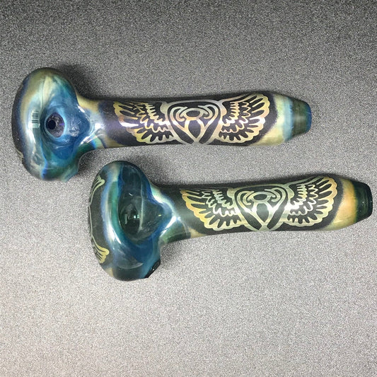 Joe Palmero Glass Flying V Pipe SALE