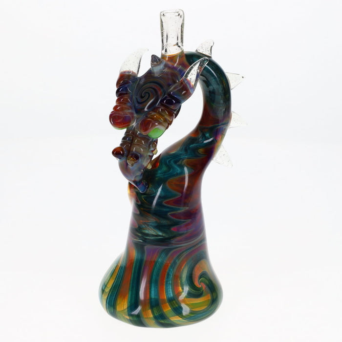 Kazy Glass X Nitro Glass UV Worked Dragon