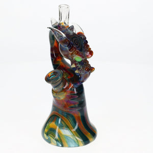 Kazy Glass X Nitro Glass UV Worked Dragon