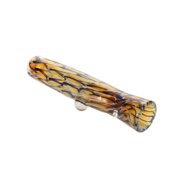 Key Glass Coil with Marble Chillum